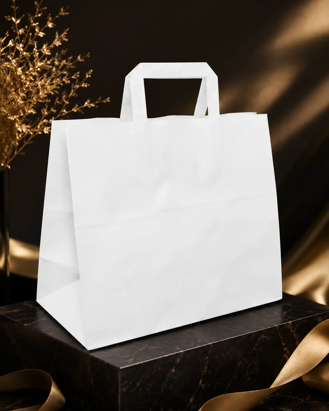 Block Bottom Bag