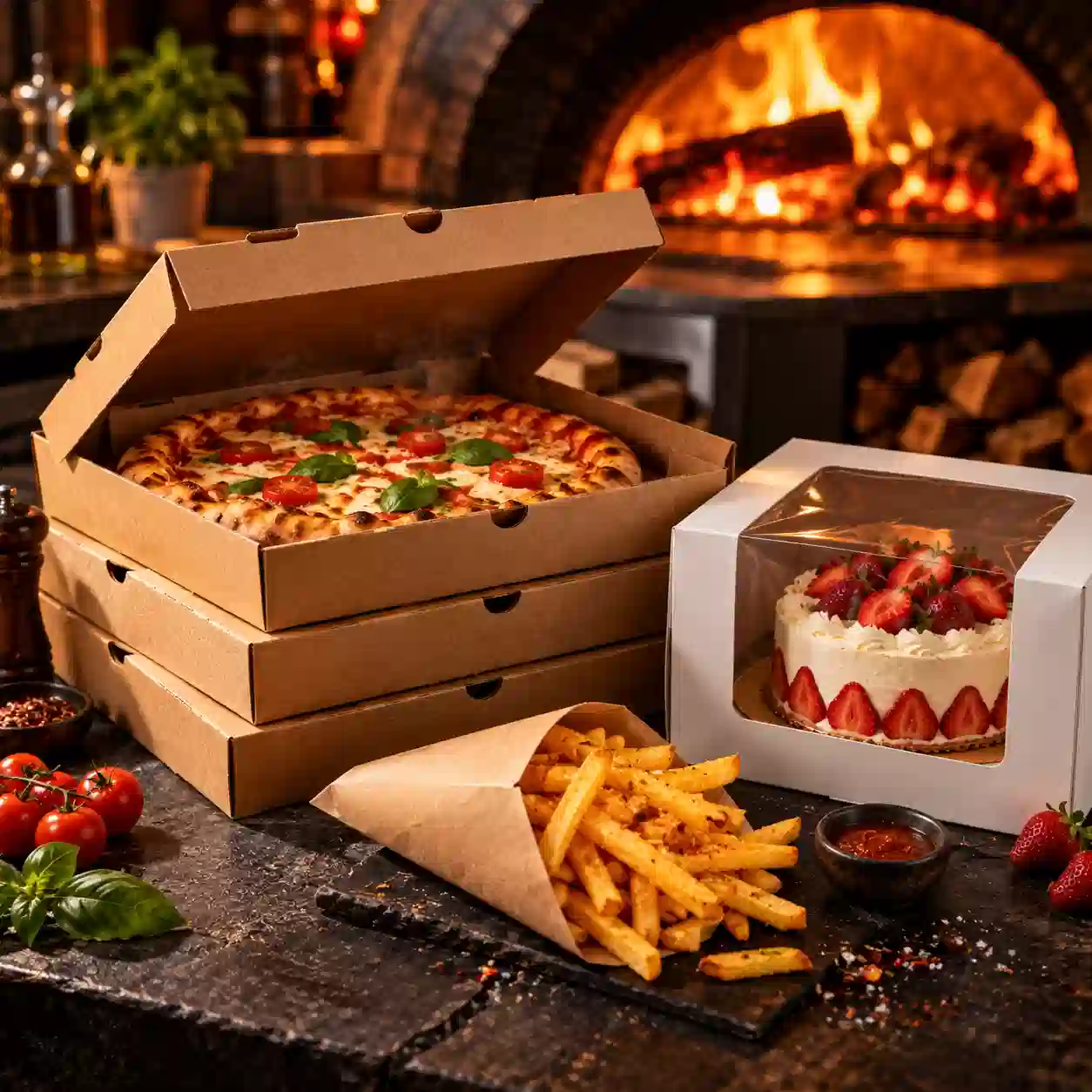 Pizza, Cake & Snack Packaging